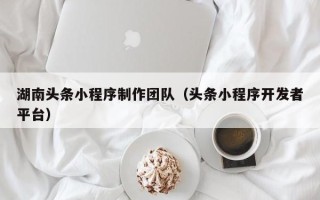 岳阳湖南头条小程序制作团队（头条小程序开发者平台）